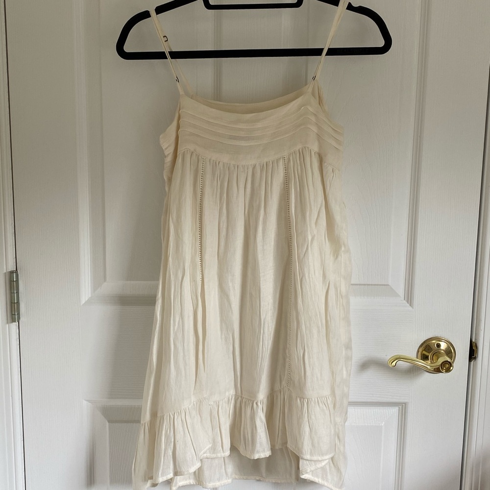 Cream/Off-White Babydoll Dress